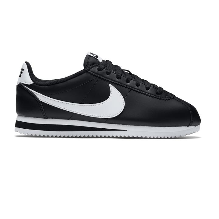 Nike Classic Cortez Women's Leather Sneakers, Size: 8.5, Grey (charcoal)