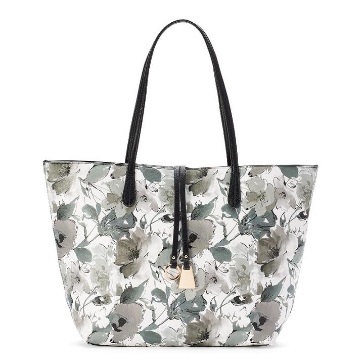 Mellow World Arielle Floral Tote, Women's, Grey
