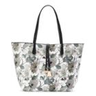 Mellow World Arielle Floral Tote, Women's, Grey