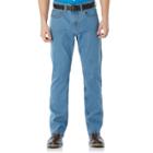 Big & Tall Savane Straight-fit Active Flex Denim Pants, Men's, Size: 56x32, Turquoise/blue (turq/aqua)