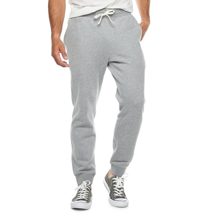 Men's Sonoma Goods For Life&trade; Regular-fit Supersoft Jogger Pants, Size: Xl, Med Grey