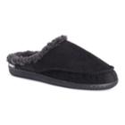 Men's Muk Luks Faux Fur Lined Corduroy Clog Slippers, Size: Large, Black