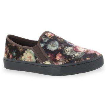Easy Street Plaza Women's Shoes, Size: 11, Floral Velvet