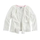 Girls 4-10 Jumping Beans&reg; Open Front Cardigan, Size: 5, White