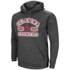 Men's Campus Heritage Oklahoma Sooners Sleet Hoodie, Size: Xxl, Grey (charcoal)