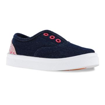 Oomphies Robin Toddler Girls' Sneakers, Size: 4 T, Blue