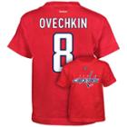 Reebok Washington Capitals Alexander Ovechkin Premier Tee - Boys 8-20, Boy's, Size: Large, Red