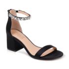 American Glamour Charm Women's High Heel Sandals, Size: 7.5, Black
