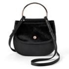 Lc Lauren Conrad Delice Flap Crossbody Bag, Women's, Black