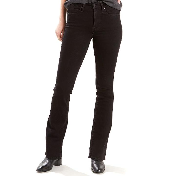 Women's Levi's&reg; Slimming Bootcut Jeans, Size: 29(us 8)m, Black