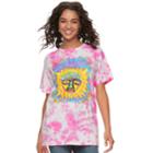 Juniors' Sublime Logo Tie-dye Graphic Tee, Teens, Size: Large, Light Pink