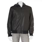 Men's Levi's&reg; Hooded Baseball Jacket, Size: Medium, Black