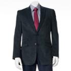 Men's Adolfo Slim-fit Frosted Corduroy Sport Coat, Size: 44 - Regular, Grey Other