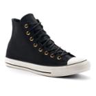 Men's Converse Chuck Taylor All Star Leather & Corduroy High-top Sneakers, Size: 8, Black