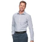 Big & Tall Croft & Barrow&reg; Regular-fit Easy-care Spread-collar Dress Shirt, Men's, Size: 19 36/7t, Blue
