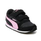 Puma St Runner Nl V Toddler Girls' Shoes, Size: 4 T, Black