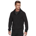 Men's Fila Sport&reg; French Terry Full-zip Hoodie, Size: Small, Black