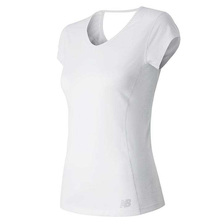 Women's New Balance Tournament Tennis Tee, Size: Xl, White