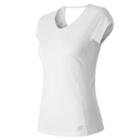 Women's New Balance Tournament Tennis Tee, Size: Xl, White