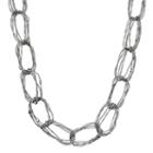 Simply Vera Vera Wang Long Multi Strand Chain Link Necklace, Women's, Silver