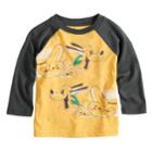 Disney's Pluto Baby Boy Raglan Long Sleeved Graphic Tee By Jumping Beans&reg;, Size: 12 Months, Gold