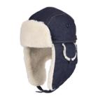 Men's Levi's&reg; Sherpa-lined Wool-blend Washed Denim Trapper Hat, Size: L/xl, Blue Other