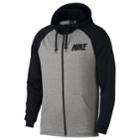 Men's Nike French Terry Dry Full-zip Hoodie, Size: Xl, Grey