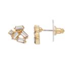 Lc Lauren Conrad Baguette Cluster Nickel Free Drop Earrings, Women's, Gold