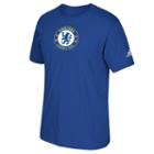 Men's Adidas Chelsea Fc Go-to Climalite Tee, Size: Medium, Blue