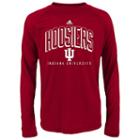 Boys 4-7 Adidas Indiana Hoosiers Shock Energy Climalite Long-sleeve Tee, Size: L(7), Red