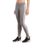 Women's Skechers Swift Stripe Midrise Leggings, Size: Xl, Grey