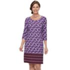 Women's Dana Buchman Scoopneck Shift Dress, Size: Medium, Purple