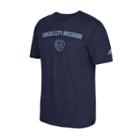 Men's Adidas Sporting Kansas City Tri-blend Tee, Size: Xl, Blue (navy)