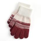 Women's So&reg; Marled Ombre Tech Gloves, Dark Red