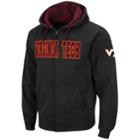 Men's Virginia Tech Hokies Full-zip Fleece Hoodie, Size: Xl, Grey