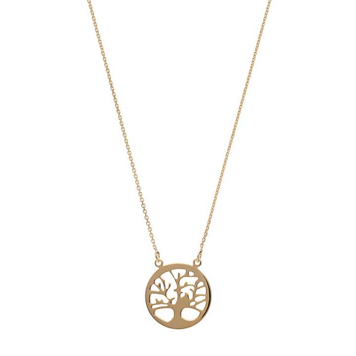 14k Gold Tree Of Life Necklace, Women's, Size: 16, Yellow