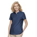 Women's Croft & Barrow&reg; Classic Solid Polo, Size: Medium, Blue