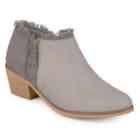 Journee Collection Moxie Women's Ankle Boots, Size: Medium (11), Med Grey