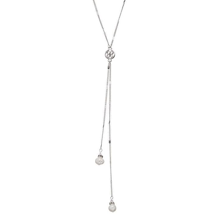 Lc Lauren Conrad Freshwater Cultured Pearl Long Lariat Necklace, Adult Unisex, Multicolor