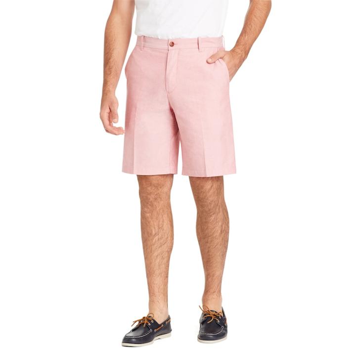 Men's Izod Newport Classic-fit Oxford Stretch Shorts, Size: 36, Red
