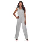 Women's Juicy Couture Embellished Jumpsuit, Size: Small, Grey