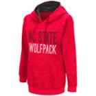 Women's Campus Heritage North Carolina State Wolfpack Throw-back Pullover Hoodie, Size: Medium, Med Red