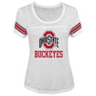 Juniors' Ohio State Buckeyes White Out Tee, Women's, Size: Small