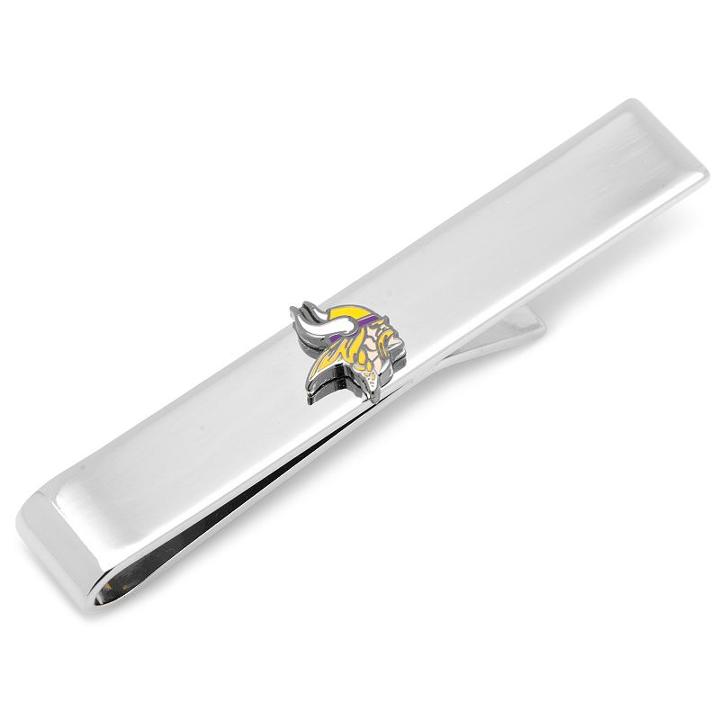 Minnesota Vikings Rhodium-plated Tie Bar, Men's, Yellow