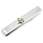 Minnesota Vikings Rhodium-plated Tie Bar, Men's, Yellow