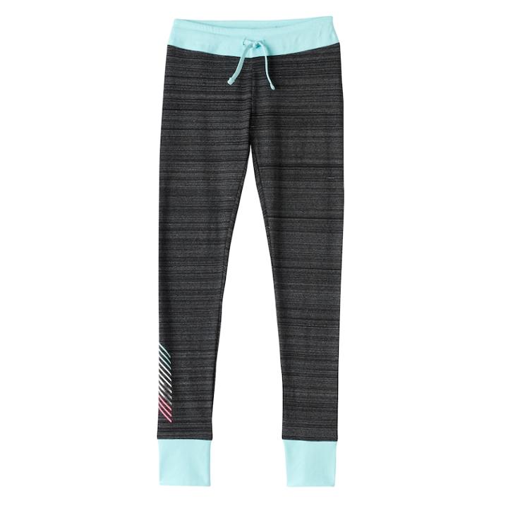 Girls 7-16 So&reg; Contrast Cuff Leggings, Size: 7-8, Turquoise/blue (turq/aqua)