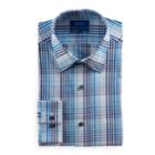 Men's Apt. 9&reg; Slim-fit Flex Collar Dress Shirt, Size: 16.5-32/33, Blue