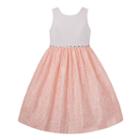 Girls 7-16 & Plus Size American Princess Rhinestone Waist & Lace Skirt Dress, Girl's, Size: 7, White Oth