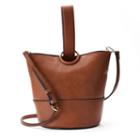 Lc Lauren Conrad Lili Loop Crossbody Bucket Bag, Women's, Brown