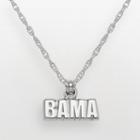 Alabama Crimson Tide Sterling Silver Logo Pendant, Women's, Size: 18, Multicolor